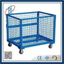 Almacenamiento de pallet de acero racking malla de malla de malla para mayoristas